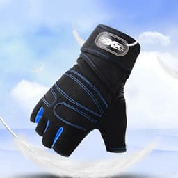 image-Gym Gloves for Men Women Fitness Weight Lifting Wristband Gloves Body Building Training Sports Exercise Cycling Glove Shockproof