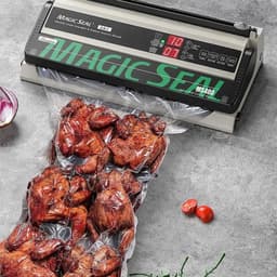 image-MAGIC SEAL MS400 Food Vacuum Sealer Machine Best Vacuum Sealer Packaging Machine Plastic Bag Sealer Common To All Bags