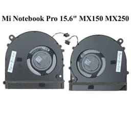 image-CPU GPU Cooling Fan For Xiaomi Mi Notebook Pro 15.6" MX150 MX250 MX350 181501-AD Computer Cooler Radiators ND55C05 ND75C07-19E14