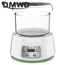 image-DMWD Mini Electric Yogurt Maker Automatic Leben Enzyme Fermenter Yoghurt Ceramic Container Cups Natto Rice Wine Ferment Machine
