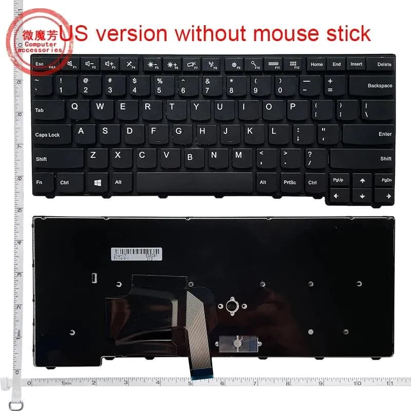 image-New English Keyboard for lenovo ThinkPad L440 L450 L460 L470 T431S T440 T440P T440S T450 T450S e440 e431S T460 No backlight