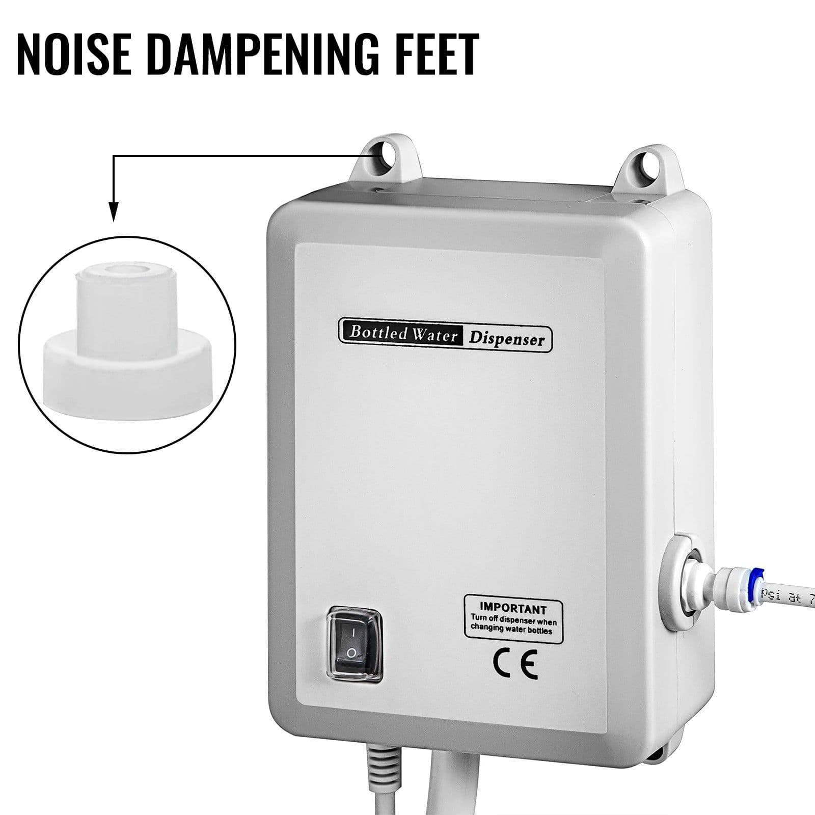 image-VEVOR Water Bottle Dispenser Pump System Filter Softener Single/Double Pipe Reverse Osmosis Equipment for Refrigerator Ice Maker