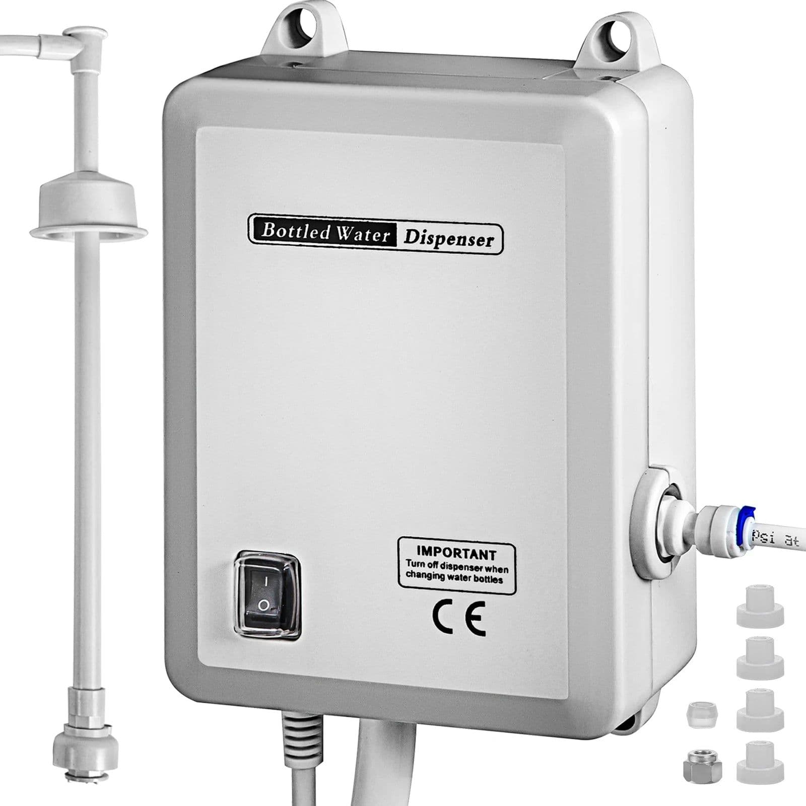 image-VEVOR Water Bottle Dispenser Pump System Filter Softener Single/Double Pipe Reverse Osmosis Equipment for Refrigerator Ice Maker