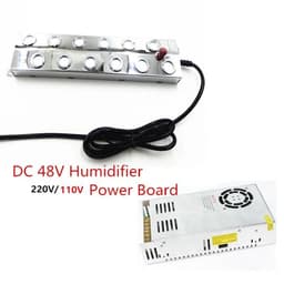 image-DC 48V New Ultrasonic Atomizer Industrial 10 Head Humidifier Fog Machine 5Kg/H Ultrasonic Mist Maker Fogger For Mushroom