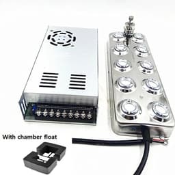 image-DC 48V New Ultrasonic Atomizer Industrial 10 Head Humidifier Fog Machine 5Kg/H Ultrasonic Mist Maker Fogger For Mushroom