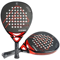 image-AMASPORT 38mm Padel Tennis Racket D Rough Surface EVA Soft 3K/12K/18K/Kevlar Carbon High Balance Paddle Racket for Advanced