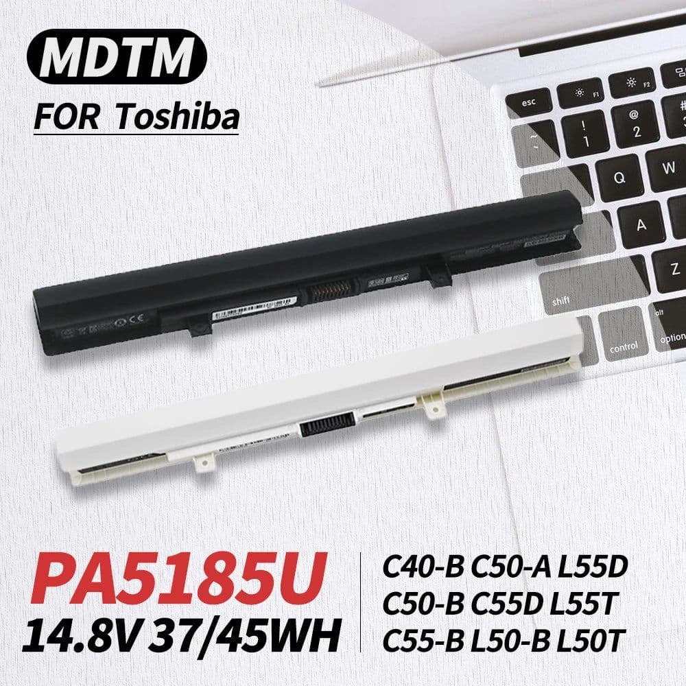 image-New PA5185U-1BRS Laptop Battery Compatible with Toshiba Satellite Laptop Notebook P/N:PA5184U-1BRS PA5186U-1BRS PA5195U-1BRS