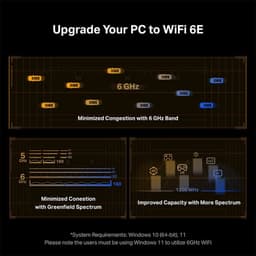 image-5374Mbps Bluetooth 5.3 WIFI 6E PCIE Adapter Intel AX210 Tri Band Wireless WifI 6 Network Card Windows 11 Window10 For PC