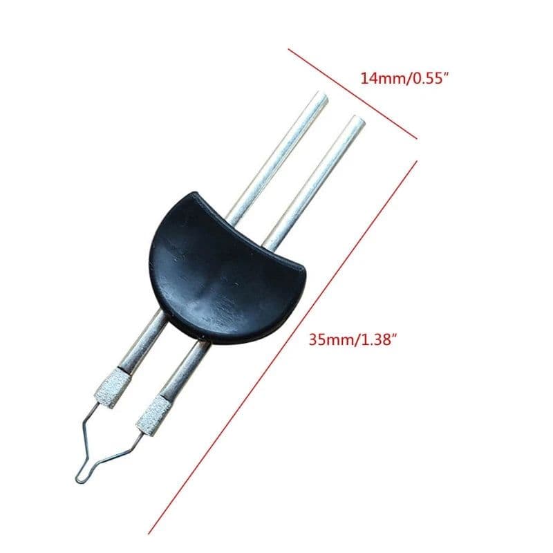 image-Thread Zap Thread Burner 6 inches Battery Operated Trim Burn and Melt Thread with one Touch for Finishing Bead Weaving