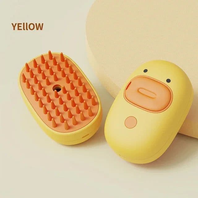 image-3 in 1 Electric Spray Cat Hair Brush Pet Brush Dog Hair Beauty Comb Pet Steam Brush Steam Cat Dog Hair Brush Special Comb