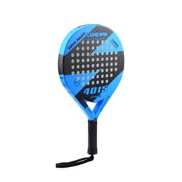 image-High Quality Carbon and Glass Fiber Padel Racket Soft Face Tennis Paddle Racquet with Bag Cover