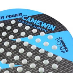 image-High Quality Carbon and Glass Fiber Padel Racket Soft Face Tennis Paddle Racquet with Bag Cover