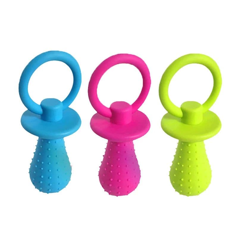 image-1Pc TPR Nipple Dog Toys Small Puppy Cat Bite Best Pet Dogs Supplies For Pet Chew Teething Train Cleaning Poodles