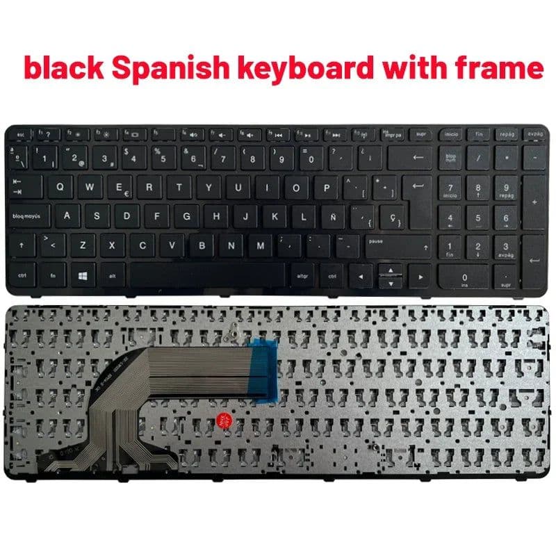 image-Russian/US/UK/Spanish laptop Keyboard FOR HP pavilion 15-N 15-E 15E 15N 15-A 15-A000 15T 15t -N 15-N000 N100 N200 15-E000 E100