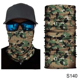image-Camouflage Cycling Face Mask Tactical Military Scarf Neck Gaiter Men Seamless Bandana Women Headband Balaclava Tube Face Shield