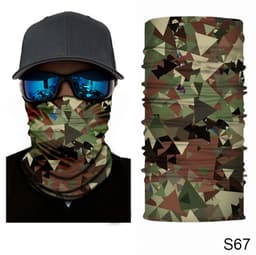 image-Camouflage Cycling Face Mask Tactical Military Scarf Neck Gaiter Men Seamless Bandana Women Headband Balaclava Tube Face Shield