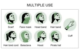 image-Camouflage Cycling Face Mask Tactical Military Scarf Neck Gaiter Men Seamless Bandana Women Headband Balaclava Tube Face Shield