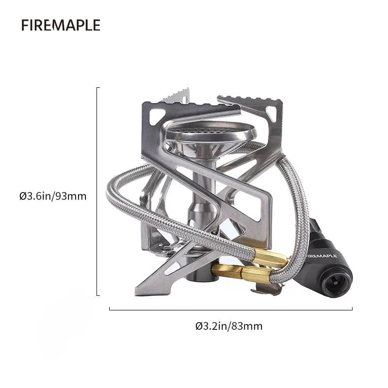 image-Fire Maple Polaris Pressure Regulator Camping Stove Lightweight Outdoor Gas Burner Gear For Trekking Hiking Backpacking Camp Use