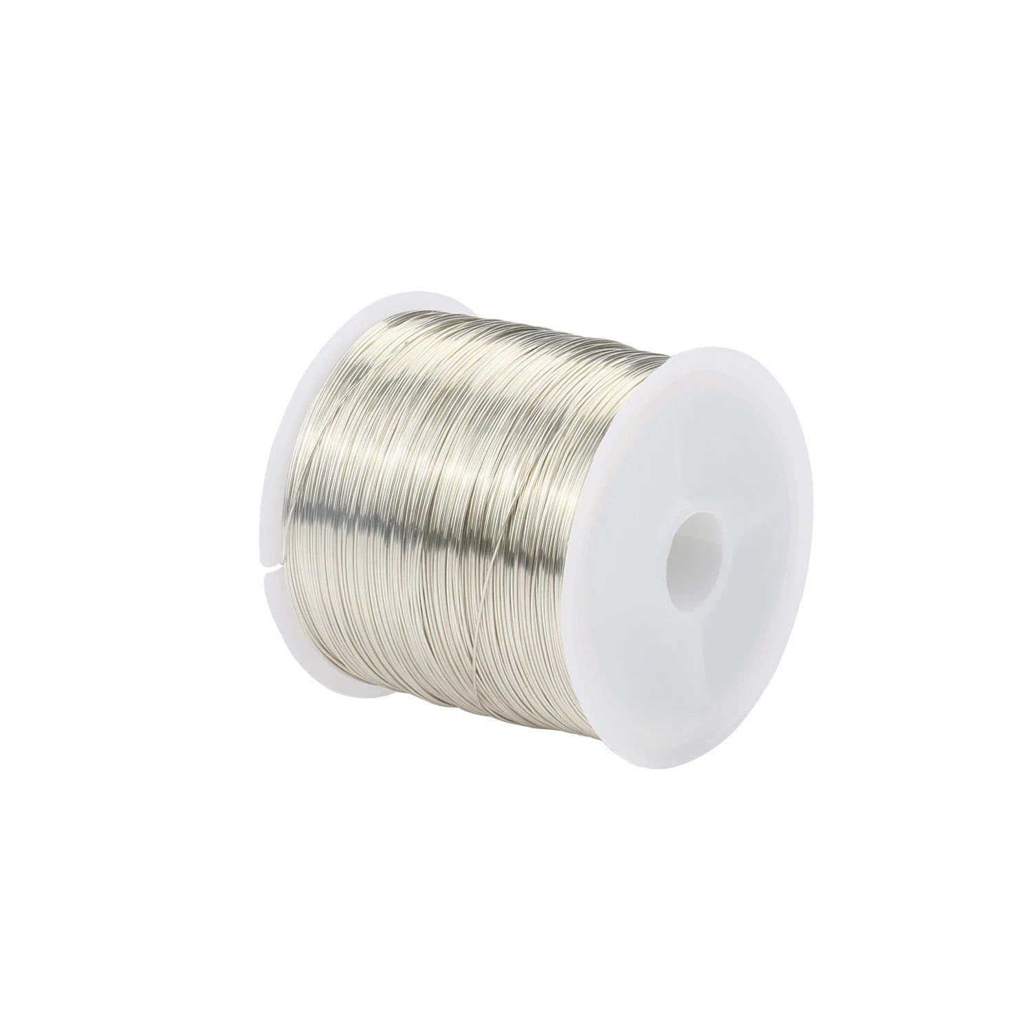 image-100M/Roll Gold Silver Color Copper Wire for Bracelet Necklace DIY Colorfast Beading Wire Jewelry Cord String Handcraft Making