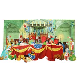 image-Usborne Pop Up Fairy Tales Sleeping Beauty 3D Flip Flap Picture Books English Cardboard Book for Kids Education Learing Toy