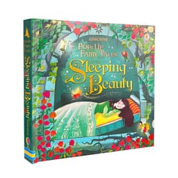 image-Usborne Pop Up Fairy Tales Sleeping Beauty 3D Flip Flap Picture Books English Cardboard Book for Kids Education Learing Toy