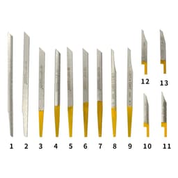 image-Professional Engraving Knife Jewelry Engraver Tools for Pneumatic Impact Cutting Making