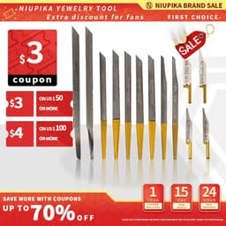 image-Professional Engraving Knife Jewelry Engraver Tools for Pneumatic Impact Cutting Making