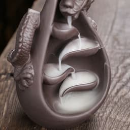 image-1pc, Dragon Incense Burner, Waterfall Backflow Incense Holder, Aromatherapy Ornament Home Decor Creative Gifts Without Incense