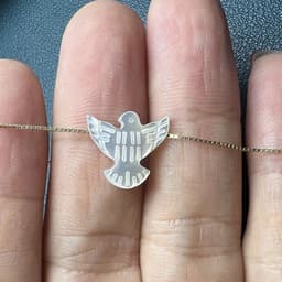 image-Natural White Sea Shell Peace Dove Beads Loose Gemstone For Jewelry Making DIY Necklace Bracelet Accessories