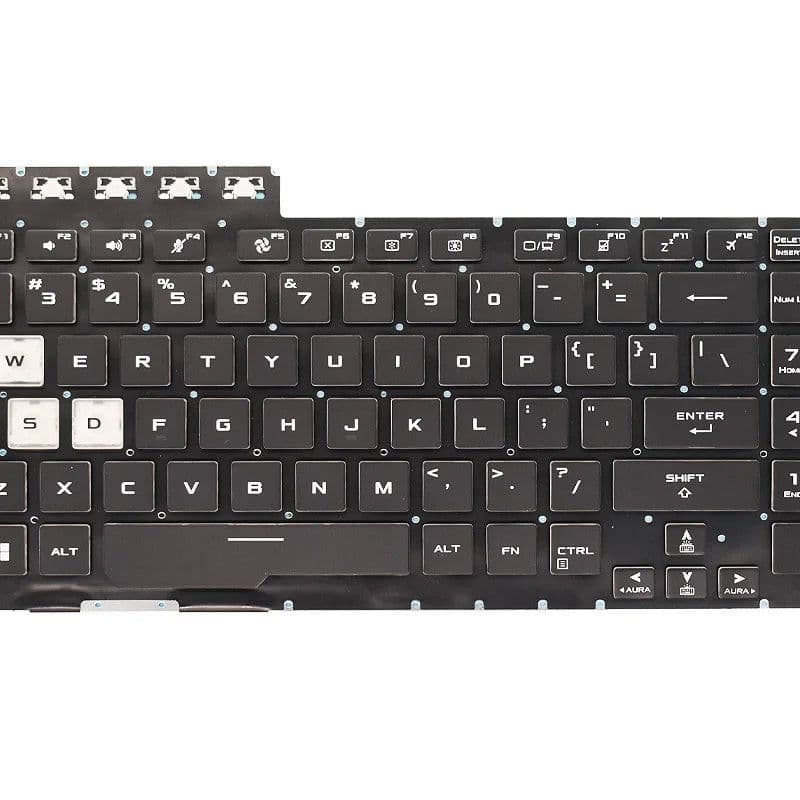 image-New US RU Russian RGB Backlit For ASUS TUF Gaming F15 FX506 FA506 FA506Q FX506H FX506LI FX506LH F17 FX706 FA706 FX706LI Keyboard