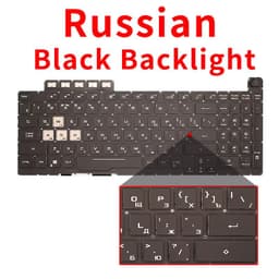 image-New US RU Russian RGB Backlit For ASUS TUF Gaming F15 FX506 FA506 FA506Q FX506H FX506LI FX506LH F17 FX706 FA706 FX706LI Keyboard
