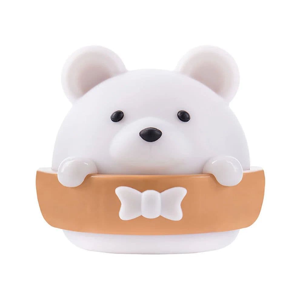 image-Cute Bear Kids LED Night Lamp USB Rechargeable Bedside Lamp Remote Control Wall Lights For Kids Children Bedroom Home Lighting