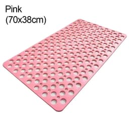 image-Extra Porous Large Bath Mat Non Slip Bathtub Strong Suction Anti-Mold TPE Shower Mat Kitchen Bathroom Products