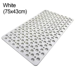 image-Extra Porous Large Bath Mat Non Slip Bathtub Strong Suction Anti-Mold TPE Shower Mat Kitchen Bathroom Products