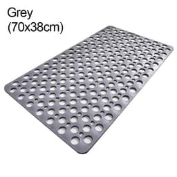 image-Extra Porous Large Bath Mat Non Slip Bathtub Strong Suction Anti-Mold TPE Shower Mat Kitchen Bathroom Products