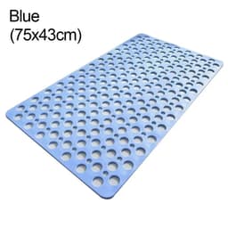 image-Extra Porous Large Bath Mat Non Slip Bathtub Strong Suction Anti-Mold TPE Shower Mat Kitchen Bathroom Products