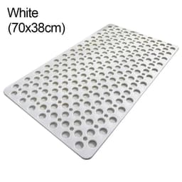 image-Extra Porous Large Bath Mat Non Slip Bathtub Strong Suction Anti-Mold TPE Shower Mat Kitchen Bathroom Products