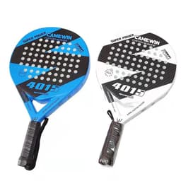 image-High Quality Padel Tenis Raquete Beach Tennis Racket Carbon Fiber Soft EVA Friction Face