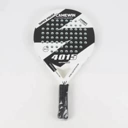 image-Kaiwei Padel 4015 Blue White Carbon + EVA Foam Beach Racket with Beautiful Appearance Sports Racket Paddle Tennis Racket