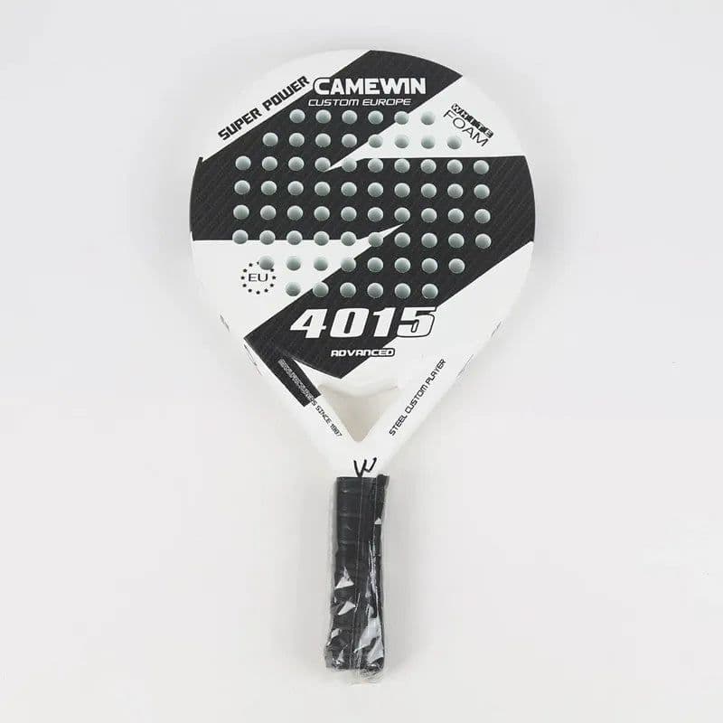 image-Kaiwei Padel 4015 Blue White Carbon + EVA Foam Beach Racket with Beautiful Appearance Sports Racket Paddle Tennis Racket