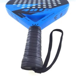 image-Kaiwei Padel 4015 Blue White Carbon + EVA Foam Beach Racket with Beautiful Appearance Sports Racket Paddle Tennis Racket