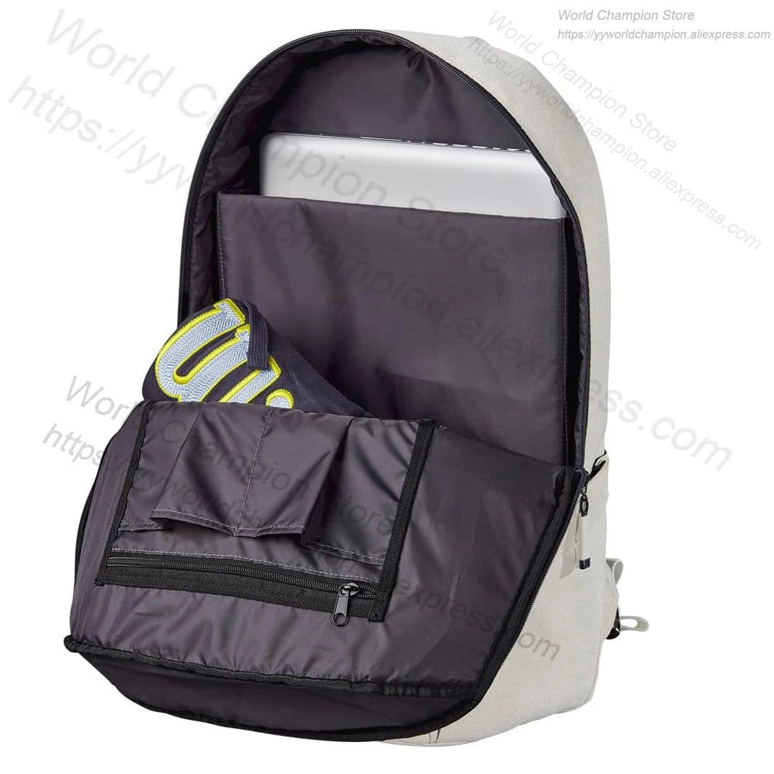 image-Wilson Padel Recycled PET-Polyester 2PK Tennis Racquet Backpack Super Tour Racket Bag Racquet Backpack With Expandable Pocket