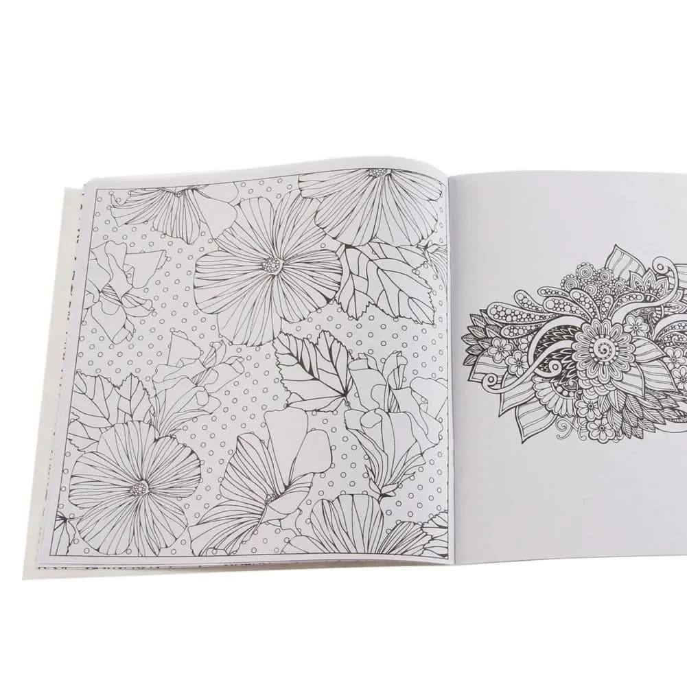 image-ADWE New English Adult Graffiti Gifts Books Wonderland Exploration Coloring Book