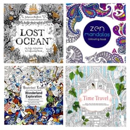 image-ADWE New English Adult Graffiti Gifts Books Wonderland Exploration Coloring Book