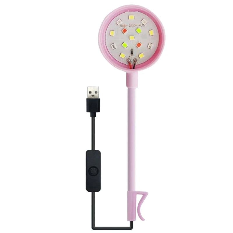 image-Rotatable Led Aquarium Lights Clean Water Grow Aquarium Landscape Clip On Lamps Dropship