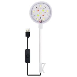 image-Rotatable Led Aquarium Lights Clean Water Grow Aquarium Landscape Clip On Lamps Dropship