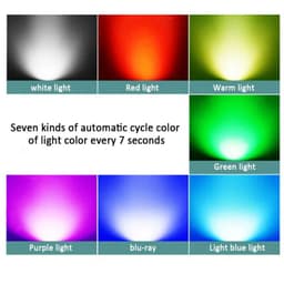 image-Waterproof IP65 Fountain Light Multi Color AC 12V Outdoor LED Underwater Light for Fish Tank Pond Swimming Pool Spa Party Park