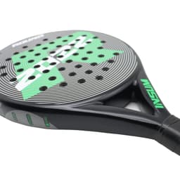 image-Padel Racket Tennis Full Carbon Fiber EVA Soft Face Round Model Tennis Paddle Racquet Racket