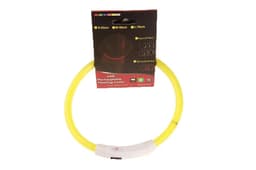image-LED Pet Luminous Collar USB Charging Collar Teddy Anti Lost Collar Dog Cat Accessories Supplies Pet Flashing USB Rechargeable