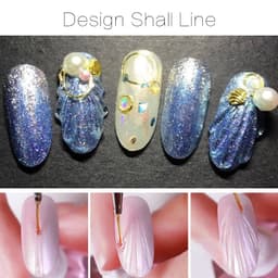 image-MSHARE 3D Top Coat UV LED Gel Rhinestones No Wipe Topcoat Without Sticky Layer Water Drop 50ml